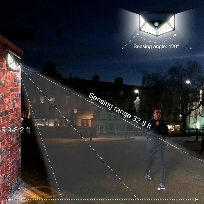100 Solar Motion Sensor Light – Bright and Energy Efficient