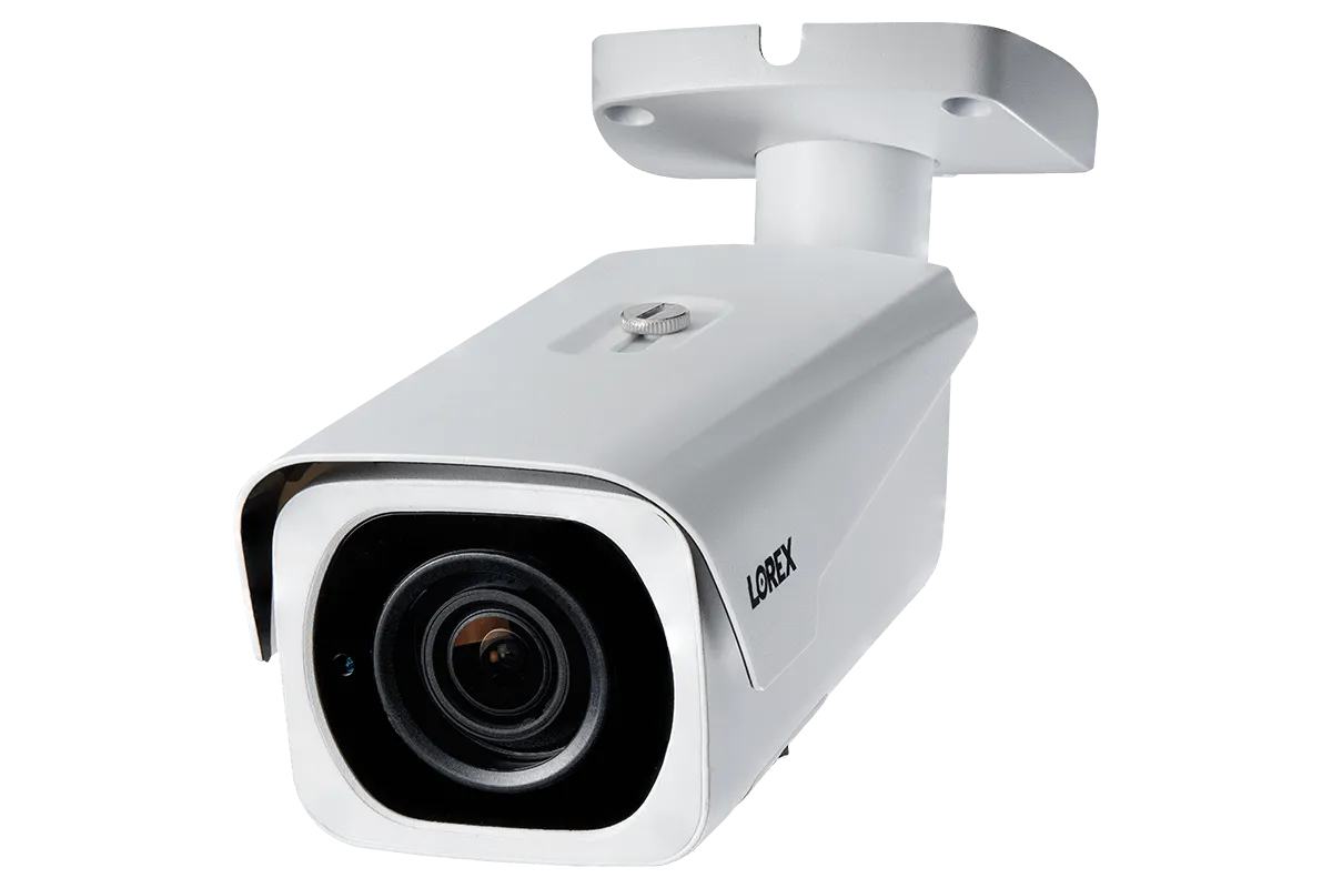 16-Channel 4K Ultra HD IP NVR System with Four Metal 4K (8MP) Smart Deterrence Cameras and Four Metal 4K (8MP) Varifocal Zoom Lens Cameras