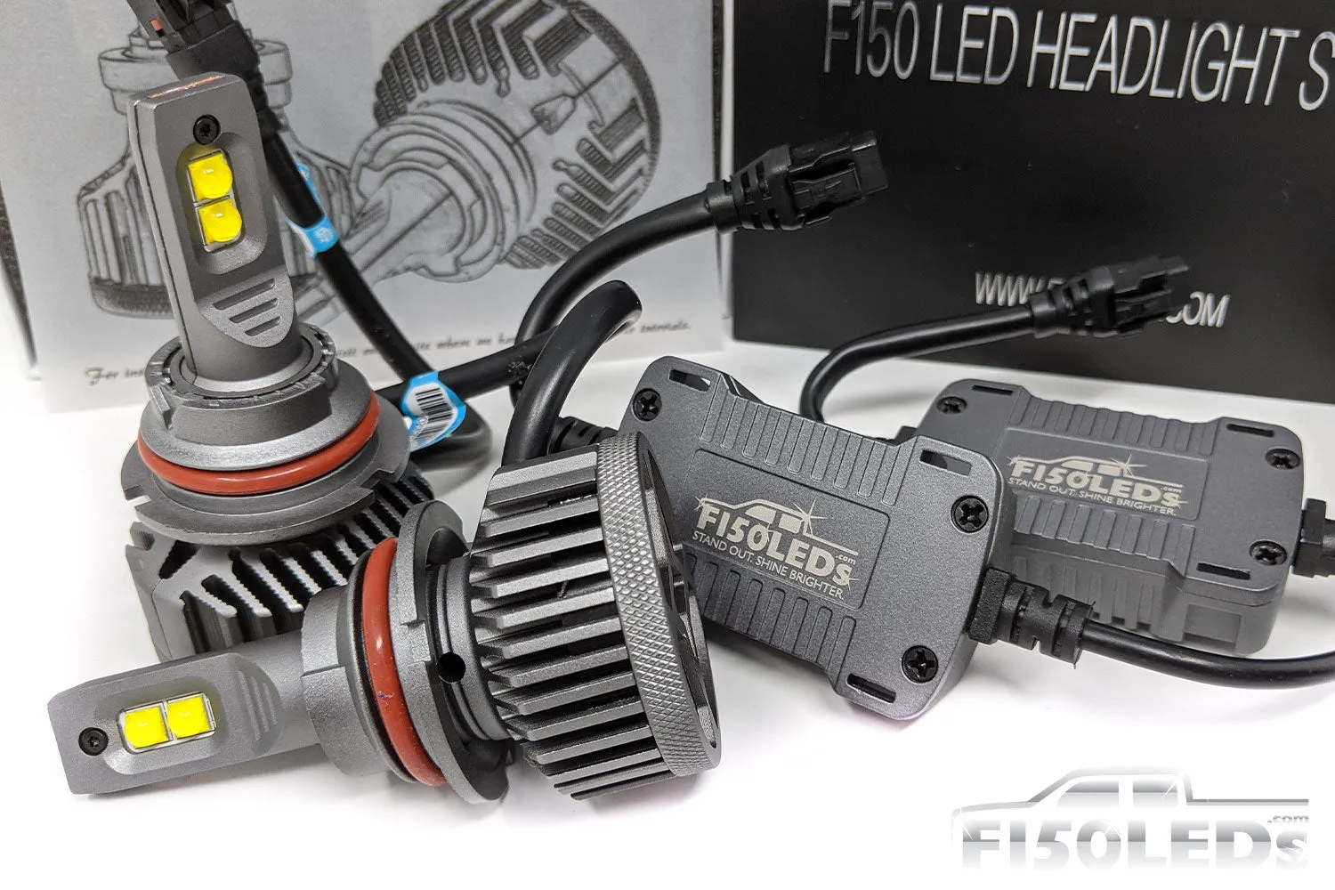 1997-03 F150 CREE LED Headlight Bulbs