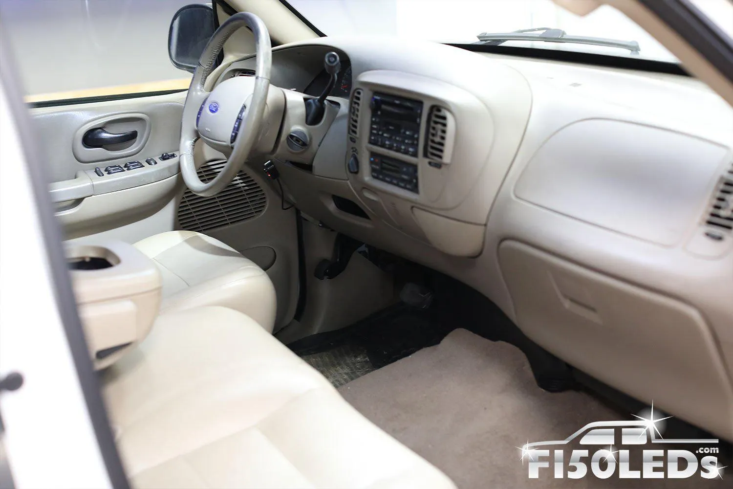 1997-03 F150 Front Interior LED Light Bulbs