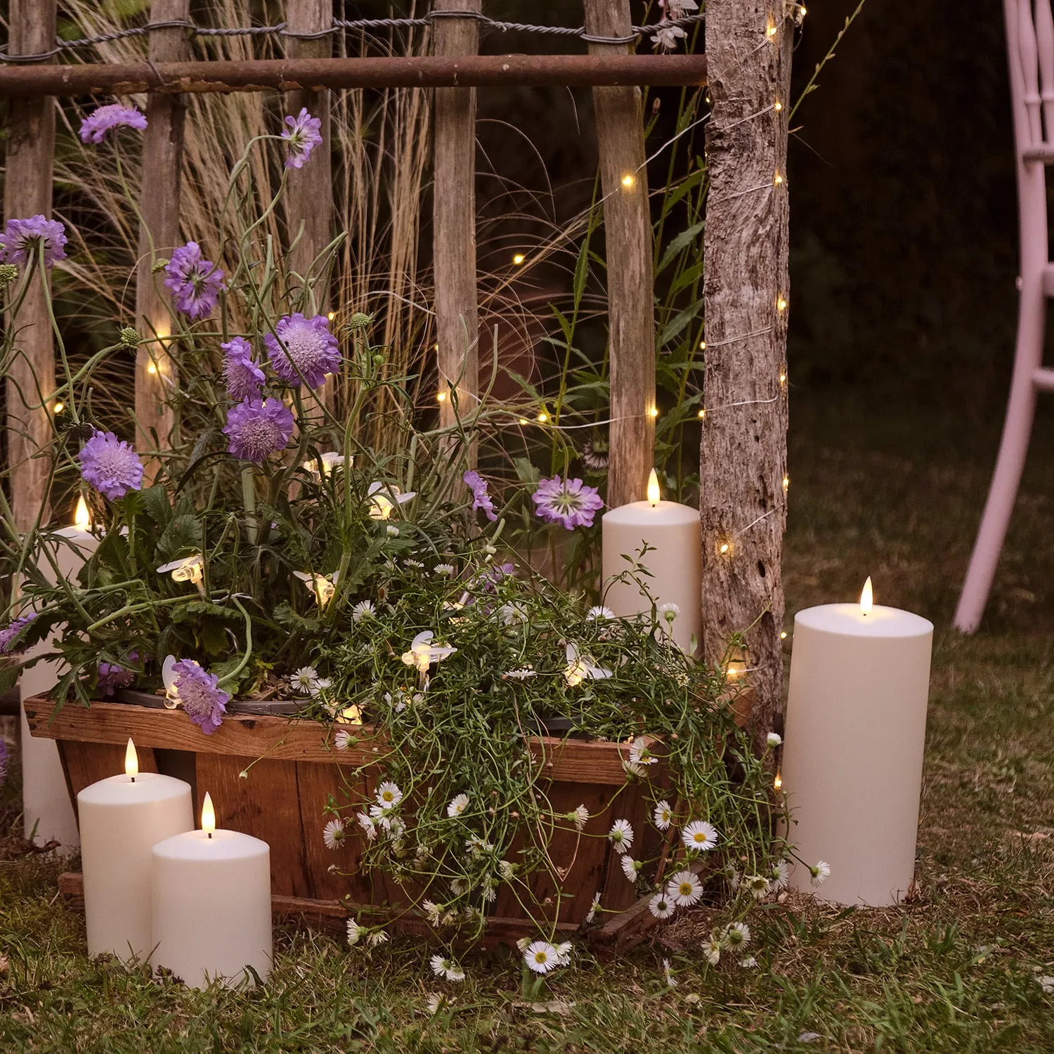 20 Bee LED Solar Fairy Lights