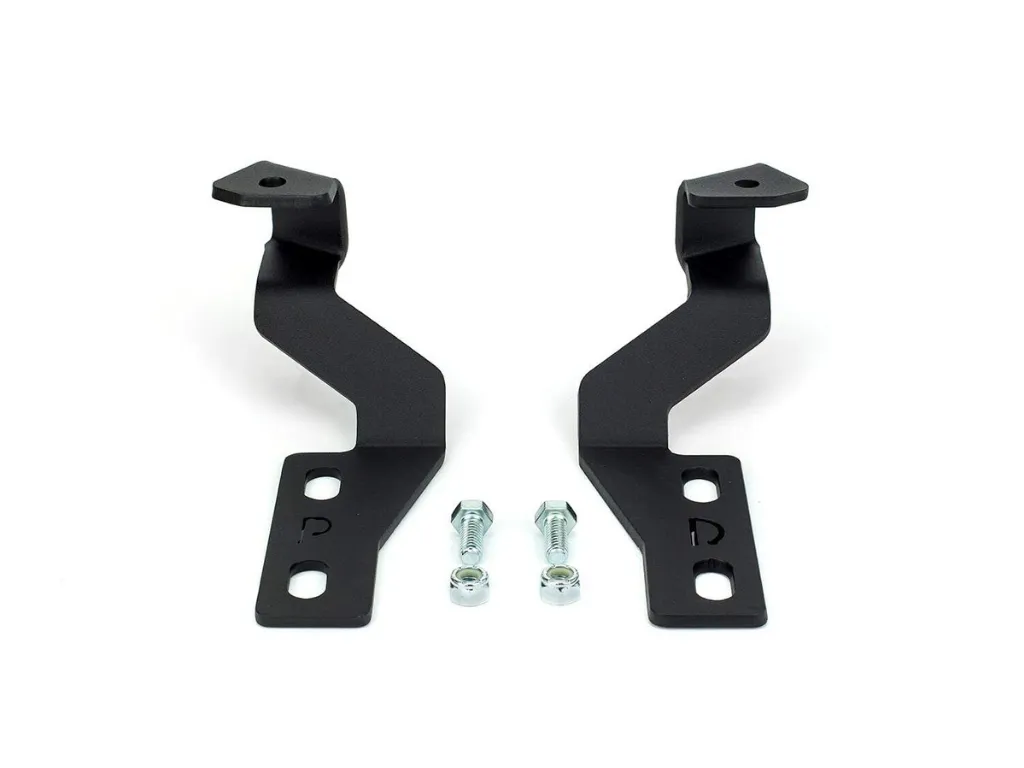 2003-2009 TOYOTA 4RUNNER LOW PROFILE DITCH LIGHT BRACKETS KIT BY CALI RAISED LED
