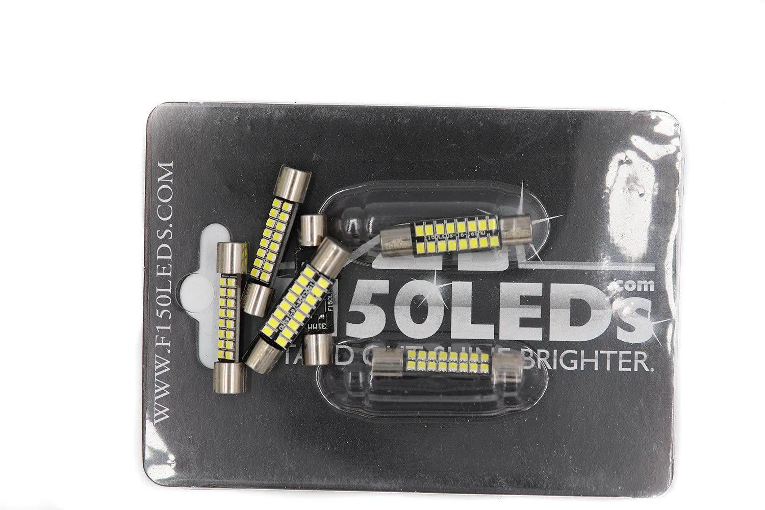 2004-08 F-150 Front Interior Vanity Mirror LED Light Bulbs