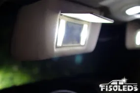 2004-08 F-150 Front Interior Vanity Mirror LED Light Bulbs