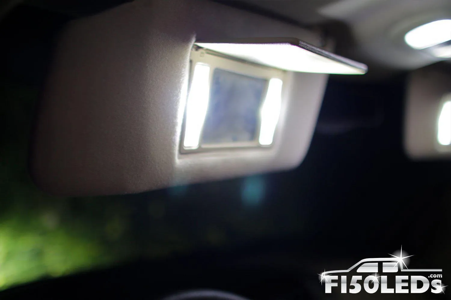 2004-08 F-150 Front Interior Vanity Mirror LED Light Bulbs