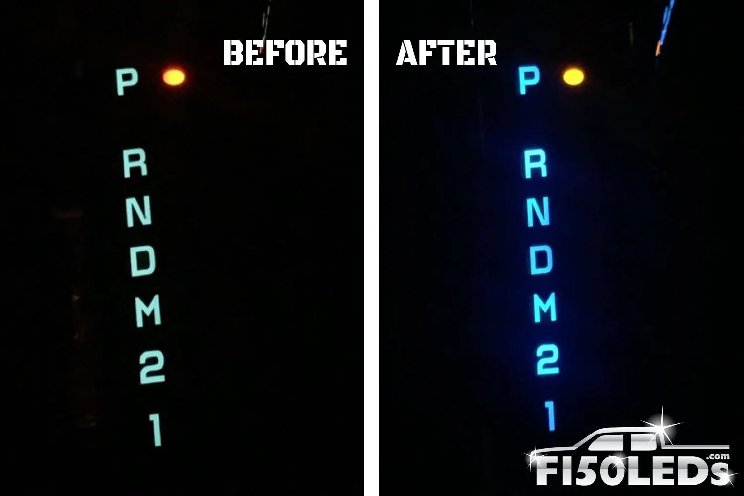 2010-14 F150 Raptor Gear Selector LED Bulbs