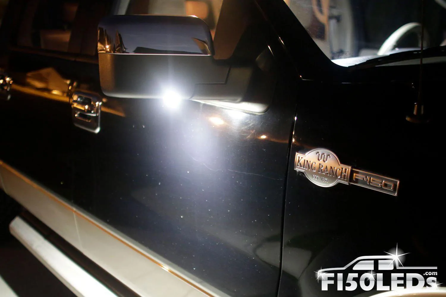 2010-14 F150 RAPTOR Mirror Puddle Lamp LED Bulbs