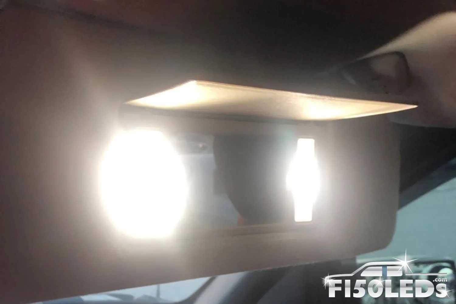 2011-16 SUPER DUTY FRONTER INTERIOR VANITY MIRROR LED BULBS