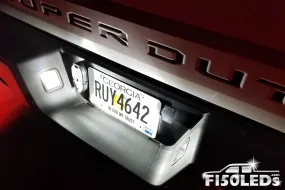 2017 - 2022 F250 Super Duty LED platinum Tag LED Bulbs