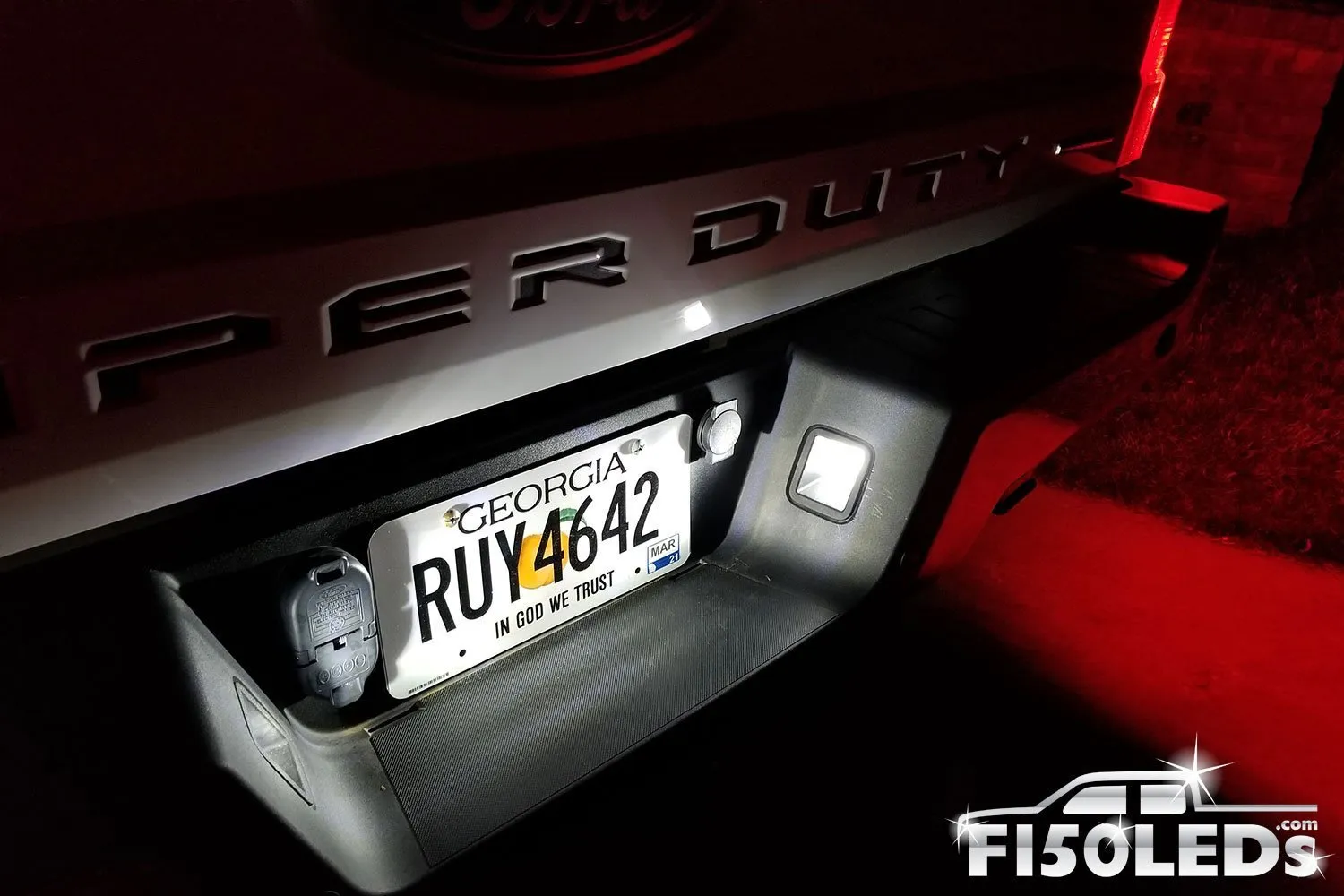 2017 - 2022 F250 Super Duty LED platinum Tag LED Bulbs