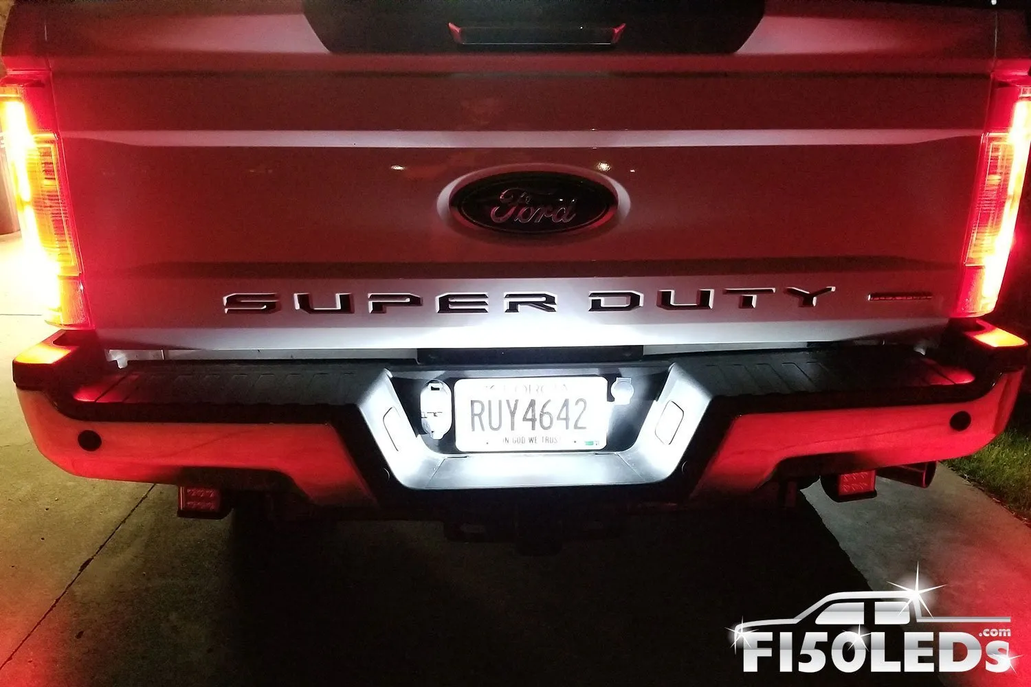 2017 - 2022 F250 Super Duty LED platinum Tag LED Bulbs