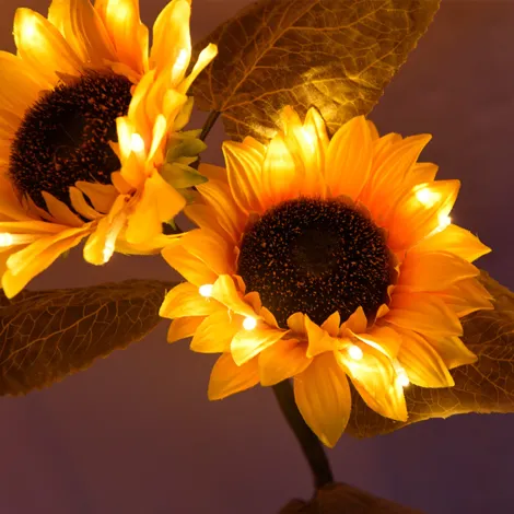 2021 Solar Powered Sunflower Outdoor Garden Light