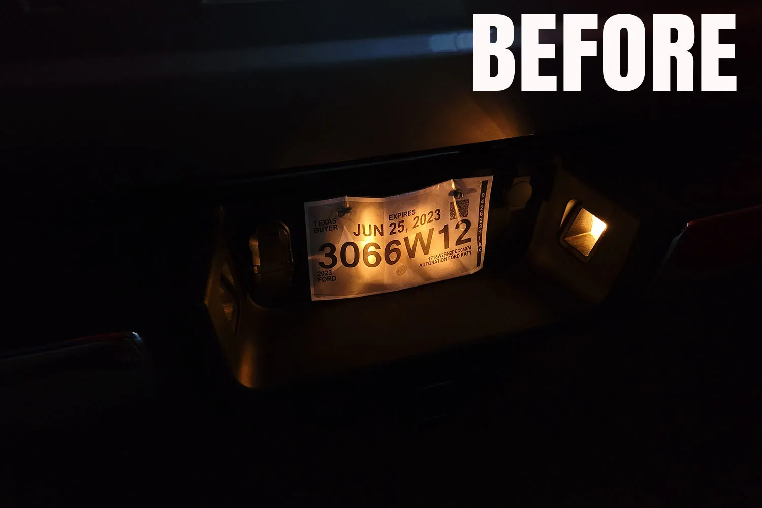2023-2024 F250 Super Duty LED Platinum Tag LED Bulbs