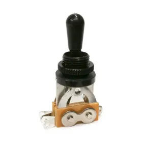 3-way Pickup Selector Switch - Black /w Black Tip