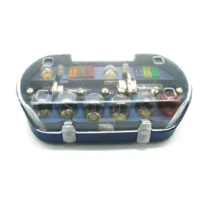 30 Piece Universal Car H7   H4  Bulb and Fuse Set