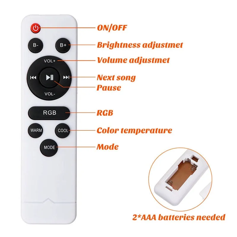 300W RGBW LED Music Ceiling Lamp APP Remote Control Bedroom Living Room AC180-265V bluetooth Speaker Modern Design Fixture