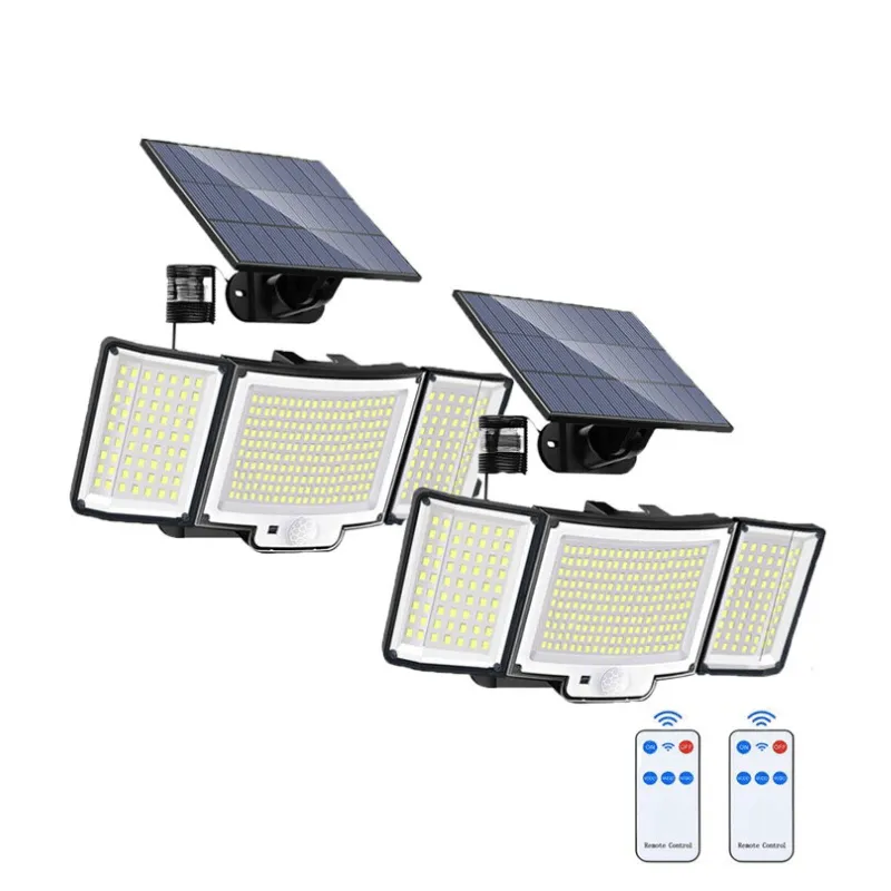 328 LED Solar Lamp Outdoor – Motion Activated Waterproof Light