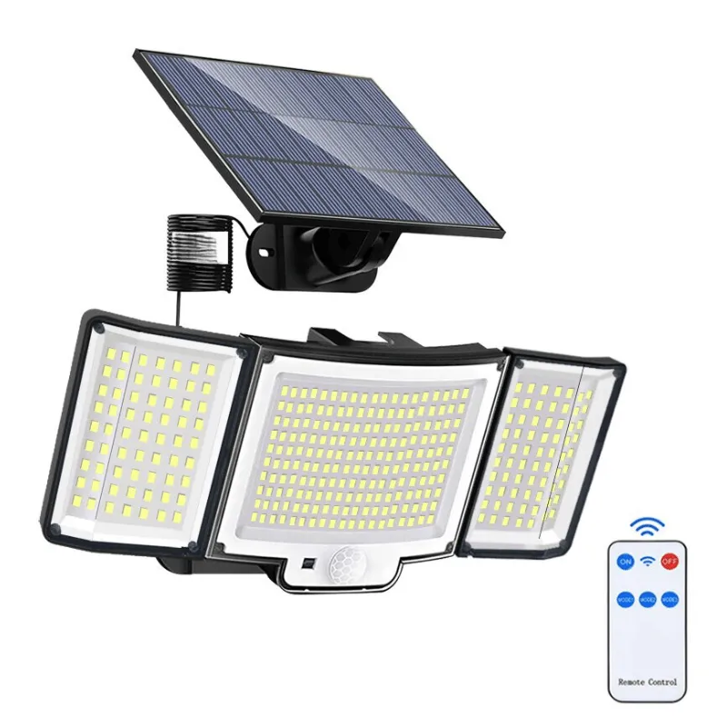 328 LED Solar Lamp Outdoor – Motion Activated Waterproof Light