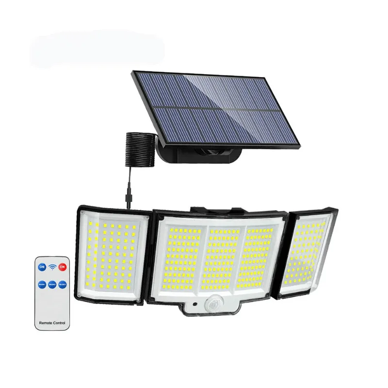 348 LED Solar Lamp Outdoor – Motion Activated Waterproof Light
