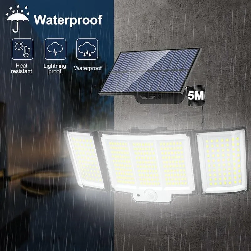 348 LED Solar Lamp Outdoor – Motion Activated Waterproof Light
