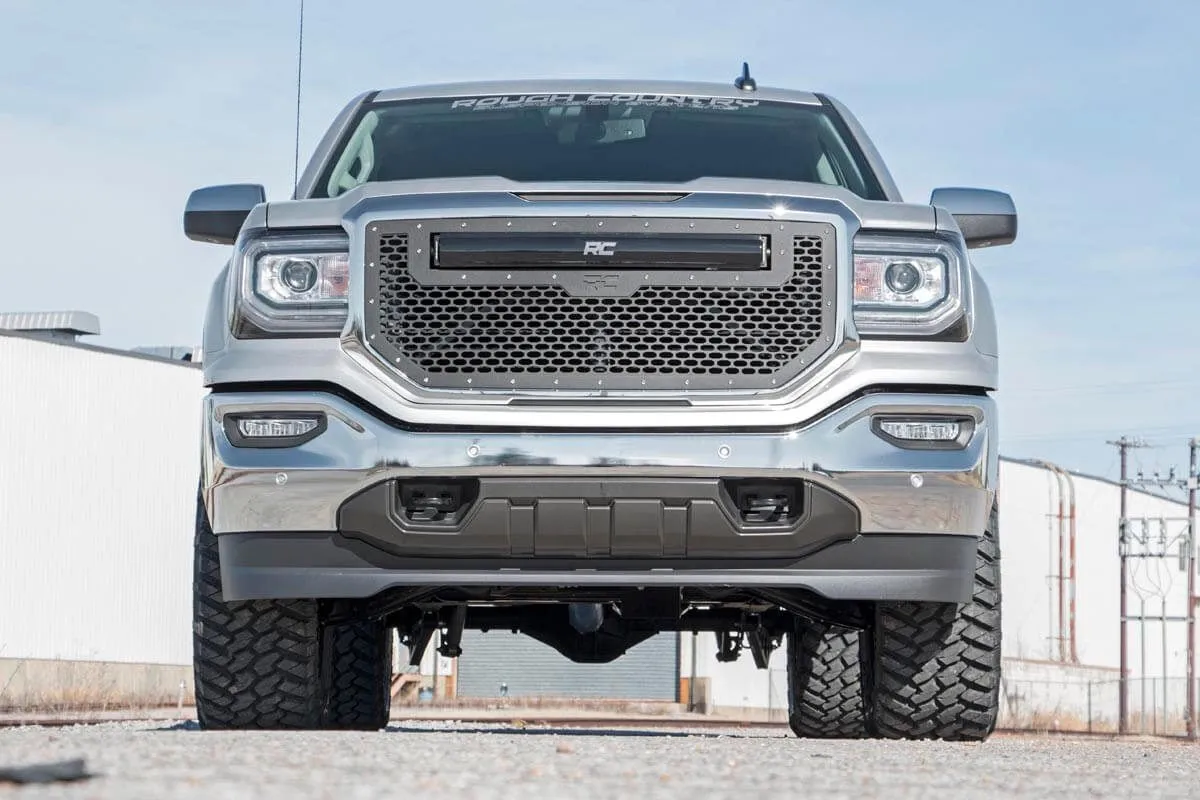 3.5" Lift Kit | Alu/Stamp Steel LCA | Vertex/V2 | Chevrolet Silverado/GMC Sierra 1500 | 2014-2018