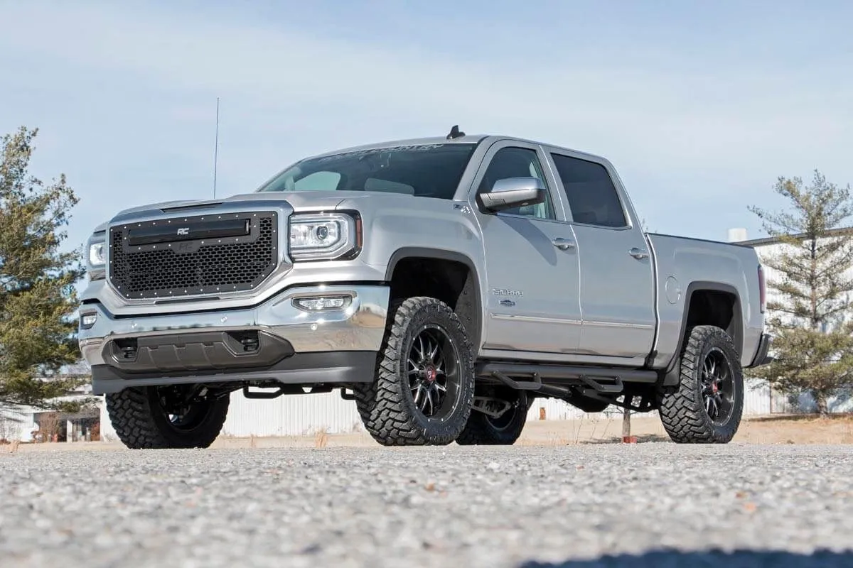 3.5" Lift Kit | Alu/Stamp Steel LCA | Vertex/V2 | Chevrolet Silverado/GMC Sierra 1500 | 2014-2018