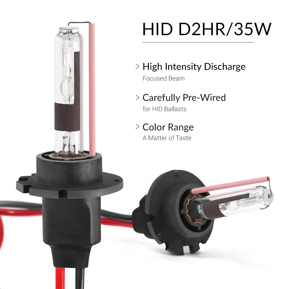 35W HID D2R AC Conversion Kit with Slim Digital Ballasts