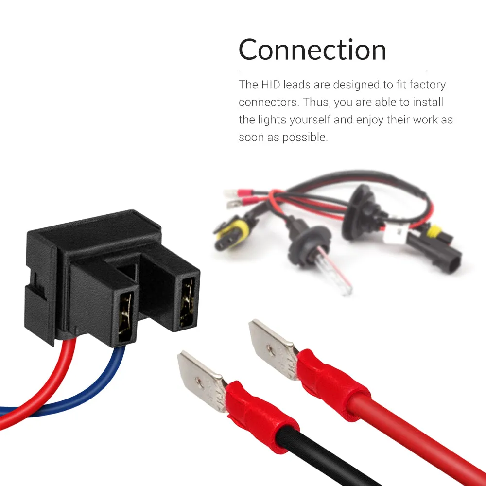 35W HID D2R AC Conversion Kit with Slim Digital Ballasts