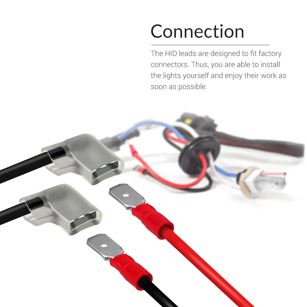 35W HID H3C Conversion Kit with Slim Digital Ballasts