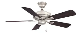 44" Ceiling Fan from the Edgewood 44 Collection in Brushed Nickel Finish by Fanimation