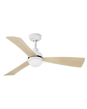 44" Ceiling Fan from the Una Collection in Matte White Finish by Hinkley