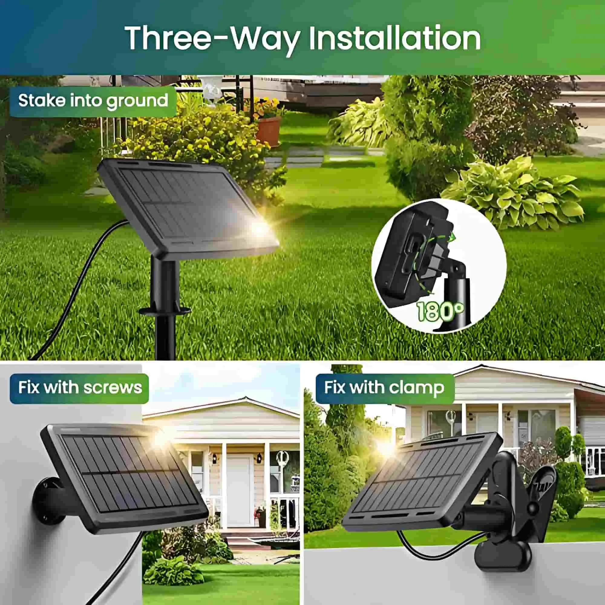 52ft USB-C & Outdoor String Patio Lights With 15 1 Bulbs Waterproof Shatterproof Waterproof String Lights Outdoor