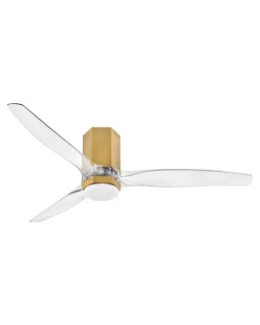 52" Ceiling Fan from the Facet Collection in Heritage Brass Finish by Hinkley