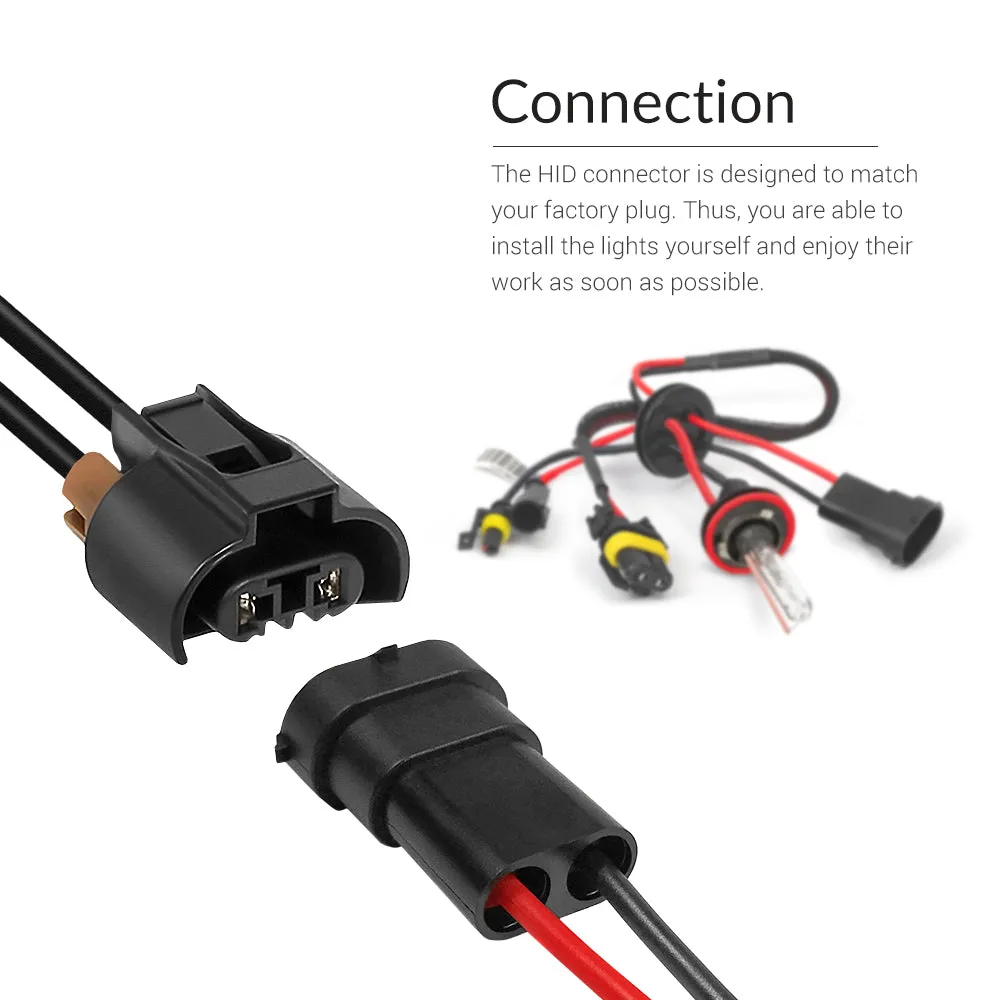 55W HID H11B AC Conversion Kit