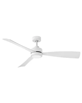56" Ceiling Fan from the Iver Collection in Matte White Finish by Hinkley