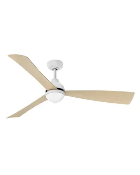 56" Ceiling Fan from the Una Collection in Matte White Finish by Hinkley