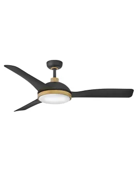 56"Ceiling Fan from the Alba Collection in Matte Black Finish by Hinkley