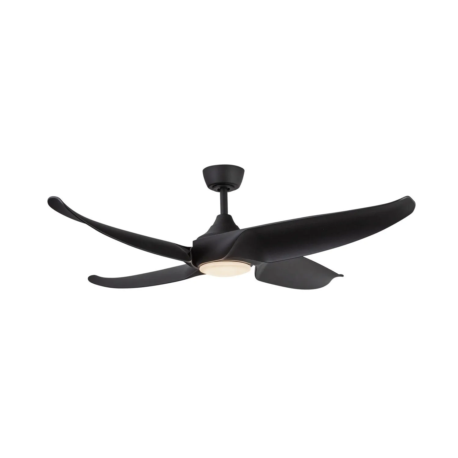 56"Ceiling Fan from the Coronado Collection in Matte Black Finish by Kuzco Lighting