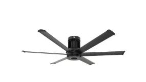 60" Ceiling Fan from the i6 Collection in Black Finish by Big Ass Fans