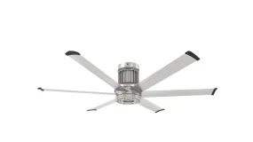 60" Ceiling Fan from the i6 Collection in Brushed Silver Finish by Big Ass Fans