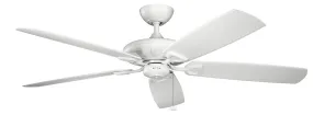 60"Ceiling Fan from the Kevlar Collection in Matte White Finish by Kichler