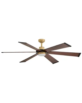 64"Ceiling Fan from the Andros Collection in Heritage Brass Finish by Hinkley