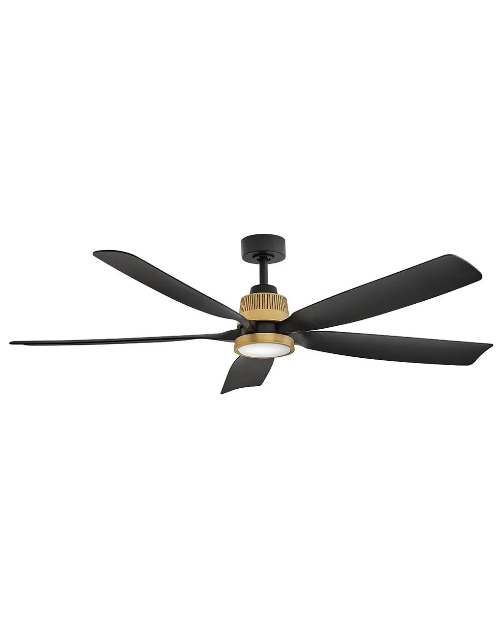 64"Ceiling Fan from the Bodin Collection in Heritage Brass Finish by Hinkley