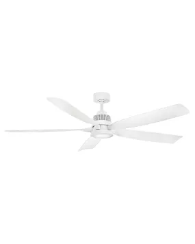 64"Ceiling Fan from the Bodin Collection in Matte White Finish by Hinkley