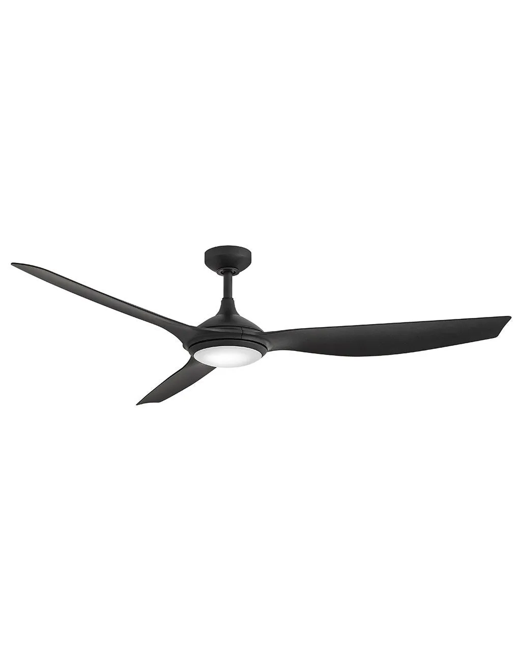 64"Ceiling Fan from the Talan Collection in Matte Black Finish by Hinkley
