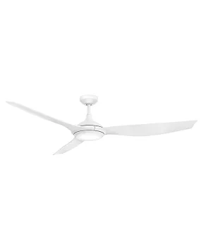 64"Ceiling Fan from the Talan Collection in Matte White Finish by Hinkley