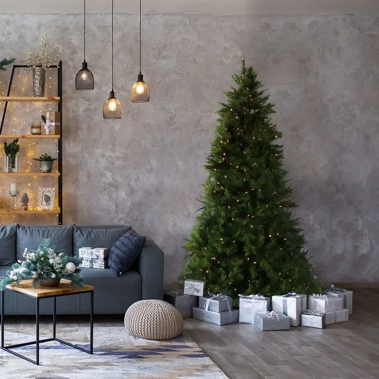 6.5-Ft. Canyon Pine Christmas Tree with Smart String Lights