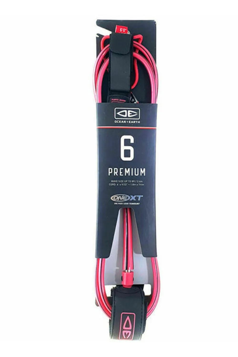 6ft Ocean & Earth All Round Comp One-XT Leash Leg Rope