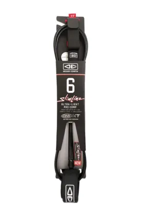 6ft Ocean & Earth Slimline Ultra-Light Pro Comp One-XT Leash