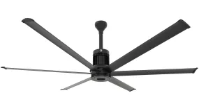 84" Ceiling Fan from the i6 Collection in Black Finish by Big Ass Fans